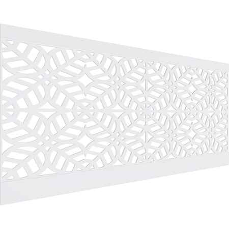 Ekena Millwork 44"H x 94 1/2"W Garland PVC Wainscot Paneling Kit WPK44X94GRD